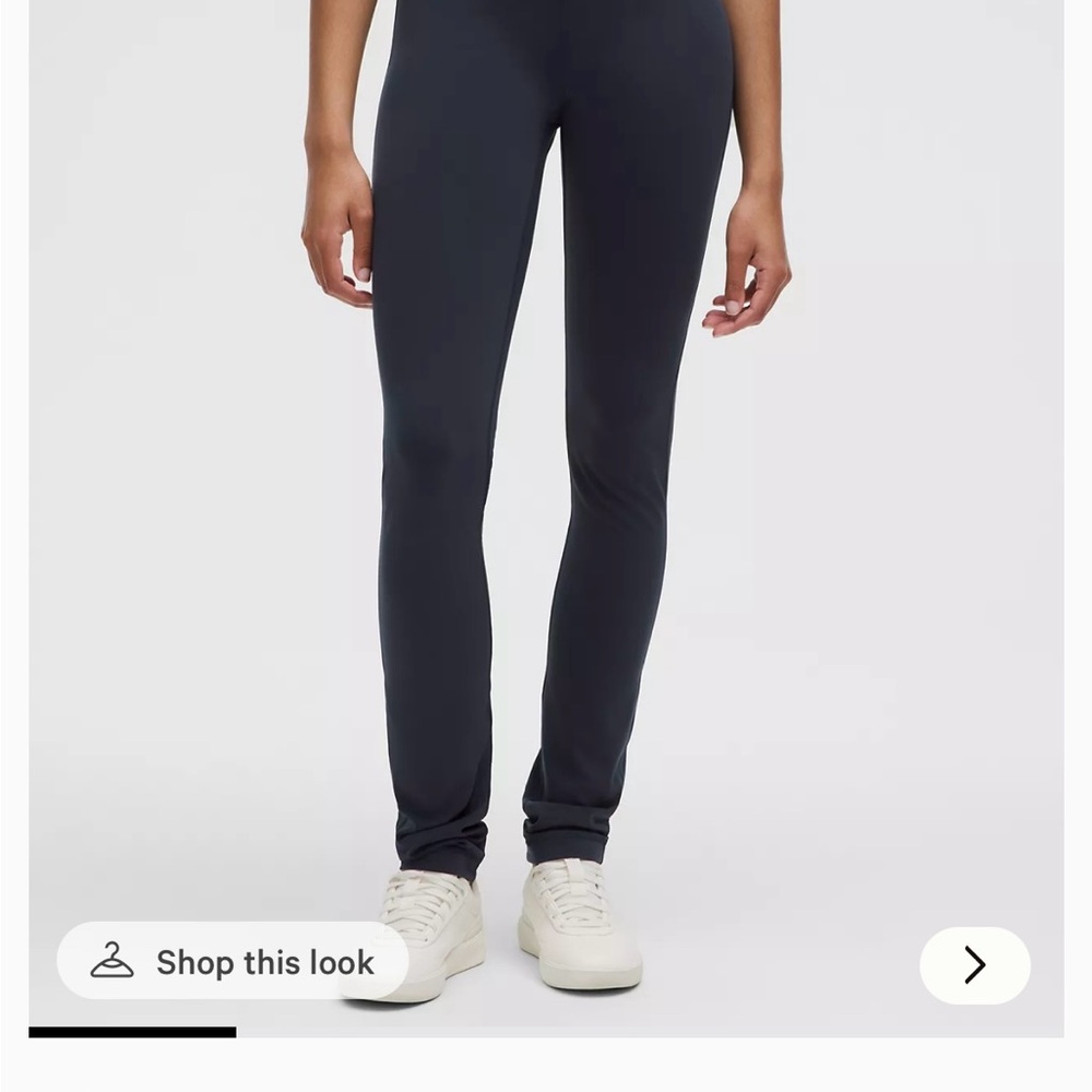 lululemon WunderUnder Navy Pants Size 0 NWT